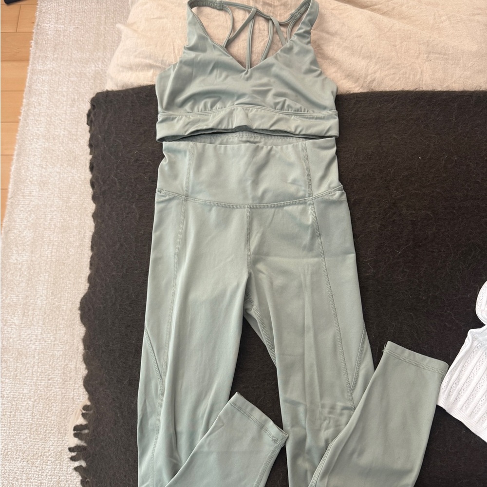 All in Motion Sage Green Activewear Set